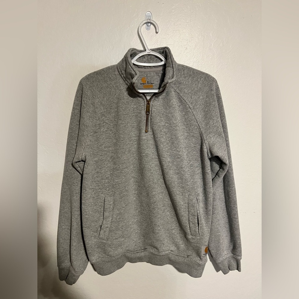Carhartt Quarter-Zip Sweatshirt Size S